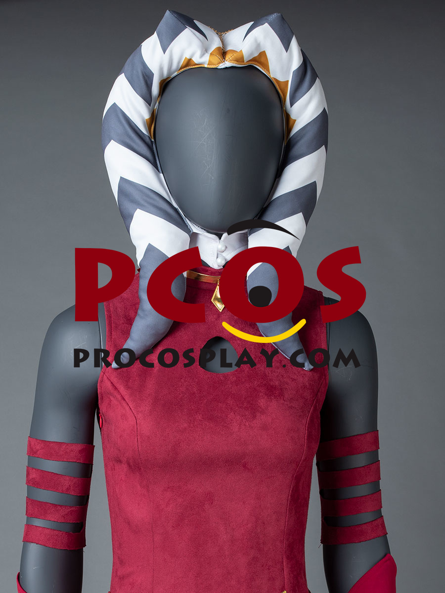 Ready to Ship The Clone Wars Ahsoka Tano Cosplay Costume mp005926