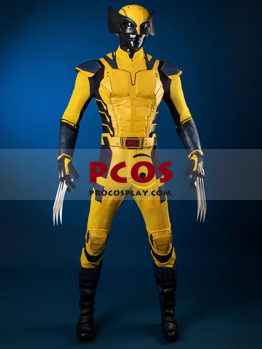Immagine di Deadpool 3 Deadpool e Wolverine James Howlett Wolverine Costume Cosplay C08333 Versione superiore