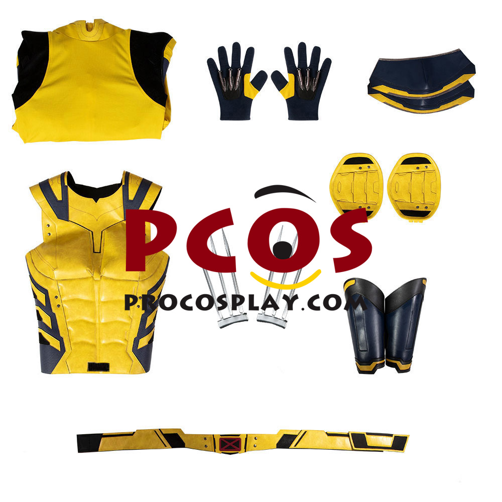 Deadpool 3 James Howlett Wolverine Cosplay Costume without Mask C08522