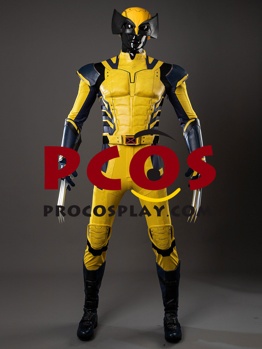 Photo de Deadpool 3 James Howlett Wolverine Cosplay Costume C08522 Version économique