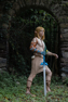 Photo de Prêt à expédier The Legend of Zelda : Tears of the Kingdom Link Cosplay Costume C07826