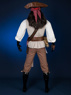 Picture of Pirates of the Caribbean Captain Jack Sparrow Cosplay Costume mp004995