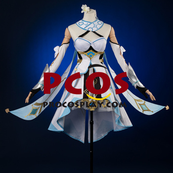 Picture of Ready to Ship Genshin Impact Traveler Lumine Cosplay Costume Upgraded Version C02895-AAA