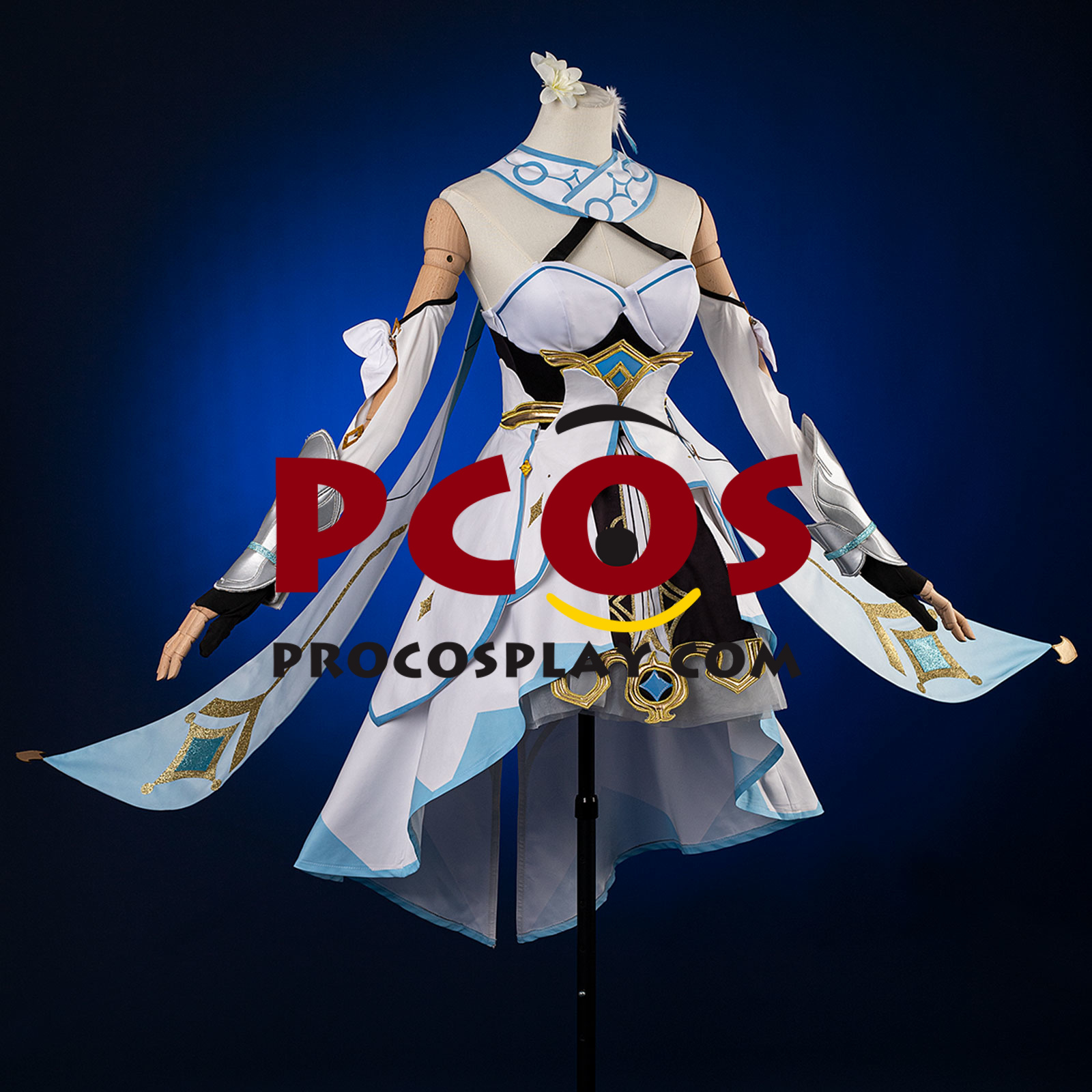 Ready to Ship Genshin Impact Traveler Lumine Cosplay Costume Upgraded