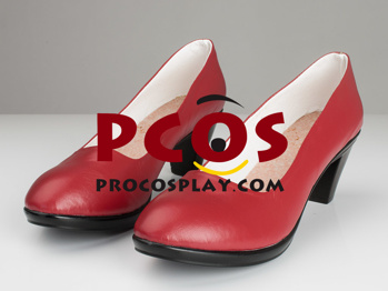 Imagen de zapatos de cosplay de Sailor Moon Sailor Mars Hino Rei listos para enviar mp000685