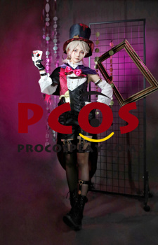 Photo du costume de cosplay Genshin Impact Lyney prêt à être expédié C08257-AA