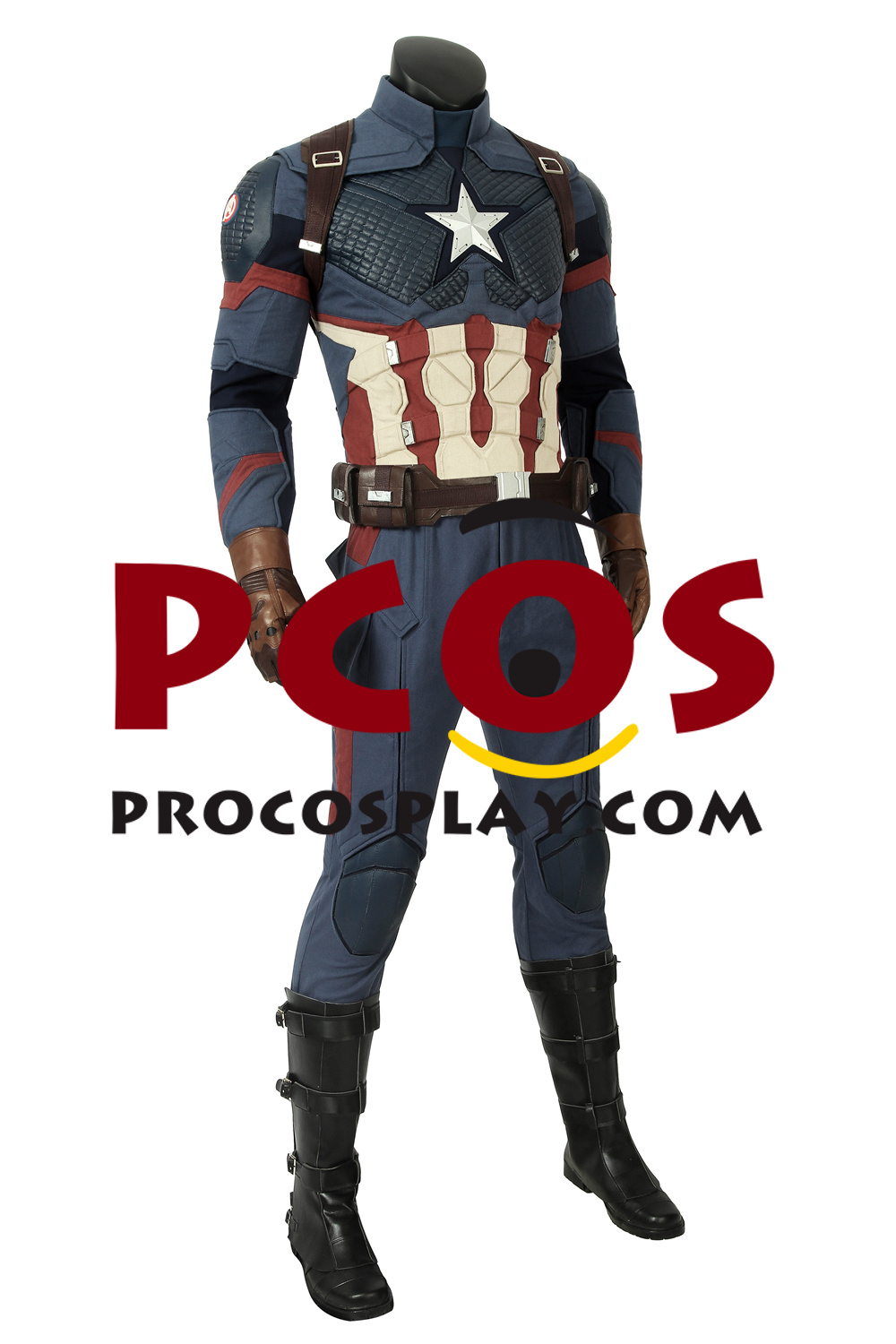 Pronto Per La Spedizione Endgame Captain America Steve Rogers Costume Cosplay Con Casco Mp004310-101 - Negozio Online Di Costumi Cosplay Per La Migliore Professione - Foto 11