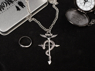 Immagine dell'orologio da tasca, collana e anello Fullmetal Alchemist Edward Elric mp000919