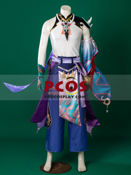 Image de prêt à expédier Genshin Impact Xiao Cosplay Costume C00269-AA