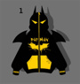 Picture of Deposit Deadpool & Bruce Wayne & Miguel O’Hara Superhero Hoodies