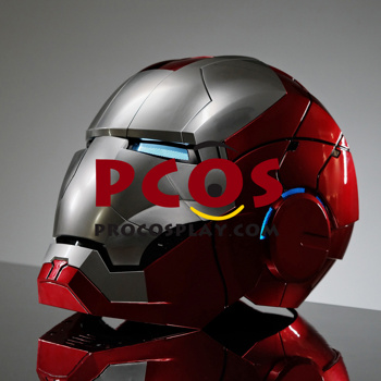 Imagen de Iron Man 3 Tony Stark Mk5 Casco eléctrico para cosplay C08667