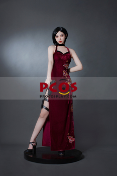 Picture of Resident Evil 4 Remake Ada Wong Cheongsam Cosplay Costume C08679