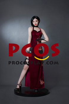 Resident Evil 4 Remake Ada Wong Cosplay Costume Tops Halloween