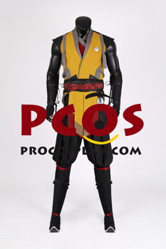 Photo du costume de cosplay Mortal Kombat 2023 Scorpion 1 C08676