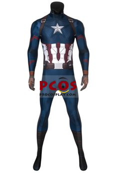 Photo de Prêt à expédier Endgame Captain America Steve Rogers Costume de cosplay imprimé en 3D mp005441