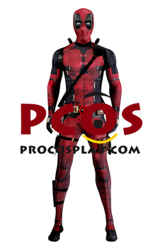 Picture of Deadpool 3 Wade Wilson Deadpool Cosplay Costume C08327E