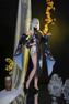 Imagen del juego Genshin Impact Shenhe Frostflower Dew Outfit Disfraz de cosplay Cheongsam C08797-A