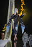 Imagen del juego Genshin Impact Shenhe Frostflower Dew Outfit Disfraz de cosplay Cheongsam C08797-A