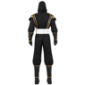 Picture of Movie Mighty Morphin Power Rangers Zack Black Ranger Ninja Cosplay Costume C08796