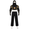 Imagen de la película Mighty Morphin Power Rangers Zack Black Ranger Ninja Cosplay disfraz C08796