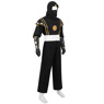 Imagen de la película Mighty Morphin Power Rangers Zack Black Ranger Ninja Cosplay disfraz C08796