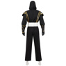 Picture of Movie Mighty Morphin Power Rangers Zack Black Ranger Ninja Cosplay Costume C08796