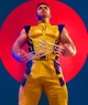 Bild des versandfertigen Deadpool 3 James Howlett Wolverine Cosplay-Kostüms C08333, Top-Version