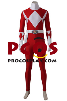 Picture of Mighty Morphin Power Rangers Jason Lee Scott Red Ranger Cosplay Costume C08828