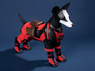 Photo de Deadpool 3 Costume de cosplay pour chien Dogpool C08826_Dog