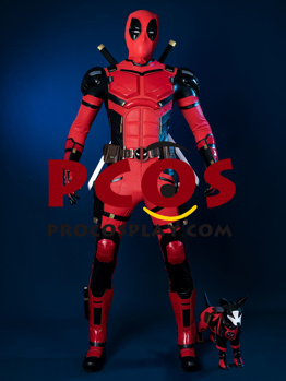 Picture of Deadpool 3 Deadpool & Wolverine Nicepool Wade Wilson Cosplay Costume C08826 AA