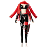 Photo du jeu NIKKE : Costume de cosplay de la déesse de la victoire, capuche rouge, C08891