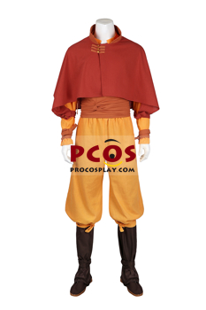Immagine di Avatar: The Last Airbender Avatar Aang Costume Cosplay C08887