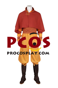 Immagine di Avatar: The Last Airbender Avatar Aang Costume Cosplay C08887