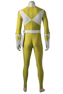 Photo de Mighty Morphin Power Rangers Costume de Cosplay Ranger jaune C08886 Version masculine