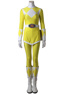 Imagen de Mighty Morphin Power Rangers Yellow Ranger Disfraz de cosplay C08885 Versión femenina