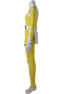 Photo de Mighty Morphin Power Rangers Costume de cosplay Ranger jaune C08885 Version féminine