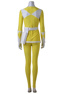 Imagen de Mighty Morphin Power Rangers Yellow Ranger Disfraz de cosplay C08885 Versión femenina