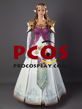 The Legend of Zelda Twilight Princess Princess Zelda Cosplay Costume mp005257