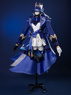 Immagine del nuovo costume cosplay Genshin Impact Pneuma Furina versione bianca e nera C08735-AAA