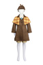 Immagine di Principessa Peach: Showtime Detective Peach Costume Cosplay C08947 Versione per bambini