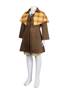 Immagine di Principessa Peach: Showtime Detective Peach Costume Cosplay C08947 Versione per bambini