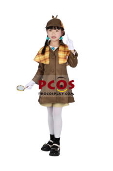 Bild von Prinzessin Peach: Showtime Detective Peach Cosplay-Kostüm C08947 Kinderversion
