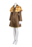 Imagen de Princesa Peach: Disfraz de cosplay de Detective Peach de Showtime C08948