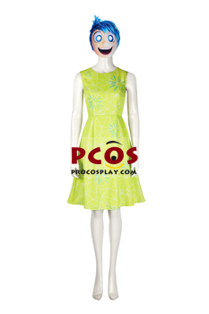 Picture of Movie Inside Out 2 Joy Adult Cosplay Costume Dress C08984