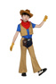 Picture of Princess Peach: Showtime Cowboy Peach Cosplay Costume Child Version C08961