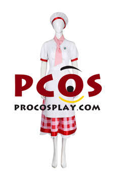 Picture of Princess Peach: Showtime Pastry Chef  Peach Cosplay Costume C08956
