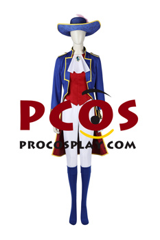 Picture of Princess Peach: Showtime Swordsman Peach Cosplay Costume C08958