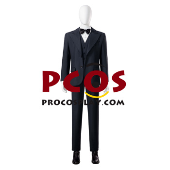 Picture of Joker: Folie à Deux Joker Arthur Fleck Cosplay Costume Black Suit C08979