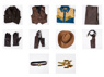 Picture of 2024 The Ghoul Ghoulified Bounty Hunter Cosplay Costume  Woolen Version FY0018