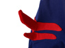 Picture of Ready to Ship Movie Across the Spider-Verse 2099 Miguel O'Hara Print  Zip-Up Hoodie IF0006